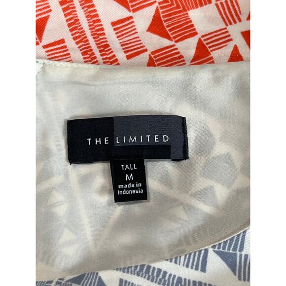 The Limited Cottage Spring Colorblock Floral Sheath Dress Women's Size M TALL - Picture 6 of 8